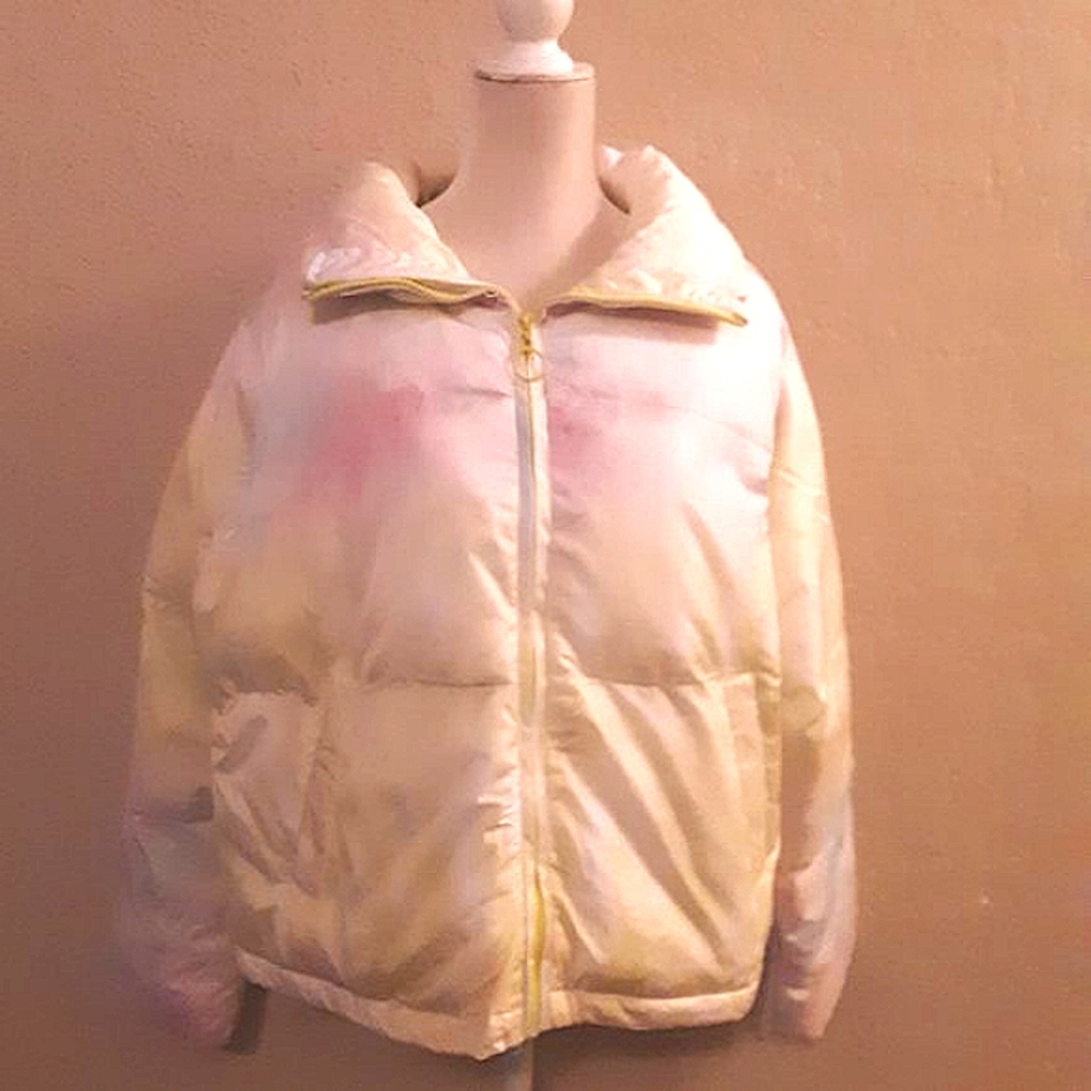 Love Chemiztry Girls Puffer Tie Dye Winter Coat Jacket New With Tag